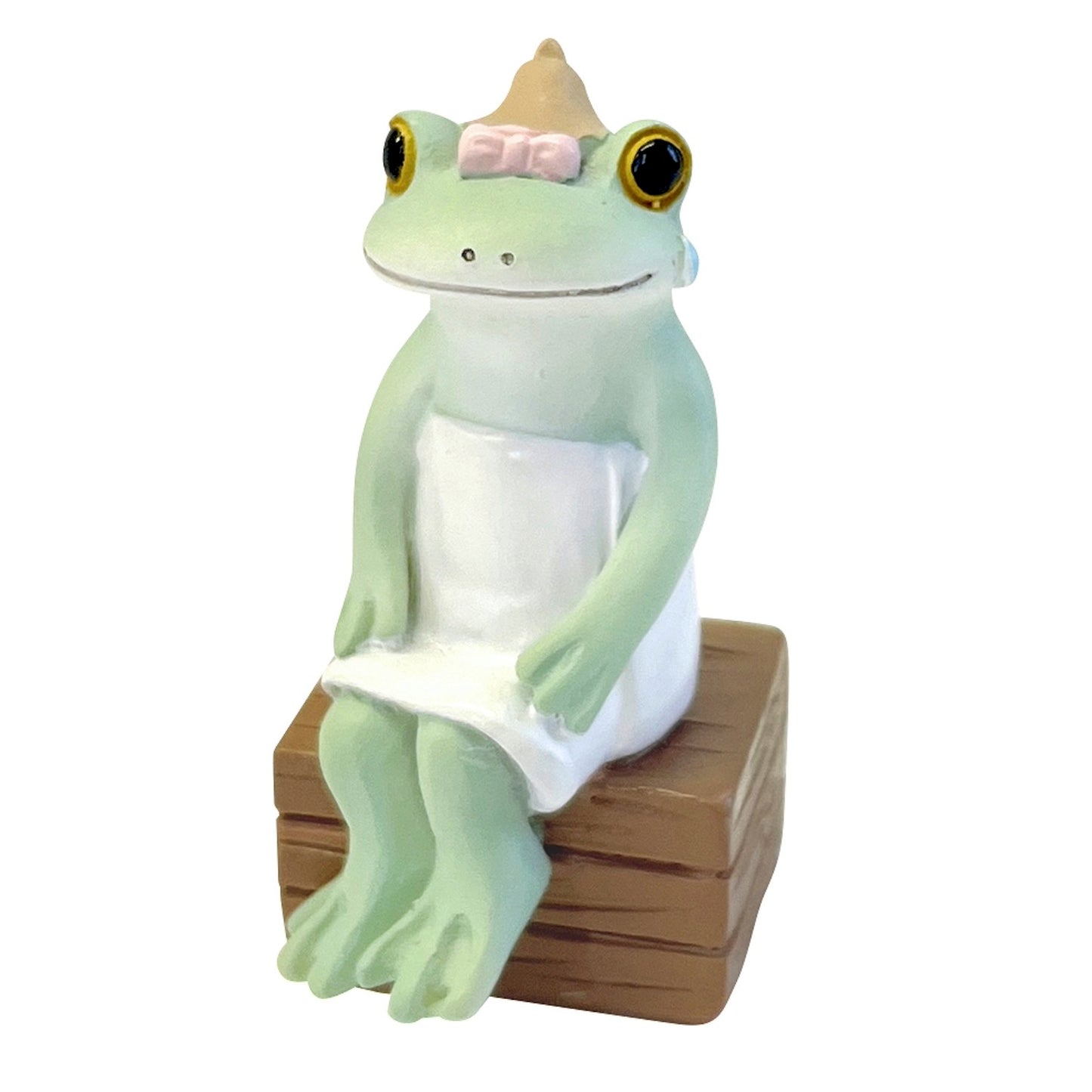 Copeau コポー サウナーに入るコポタロウ、コポミと熱波を送るくまちゃんの3体セット
