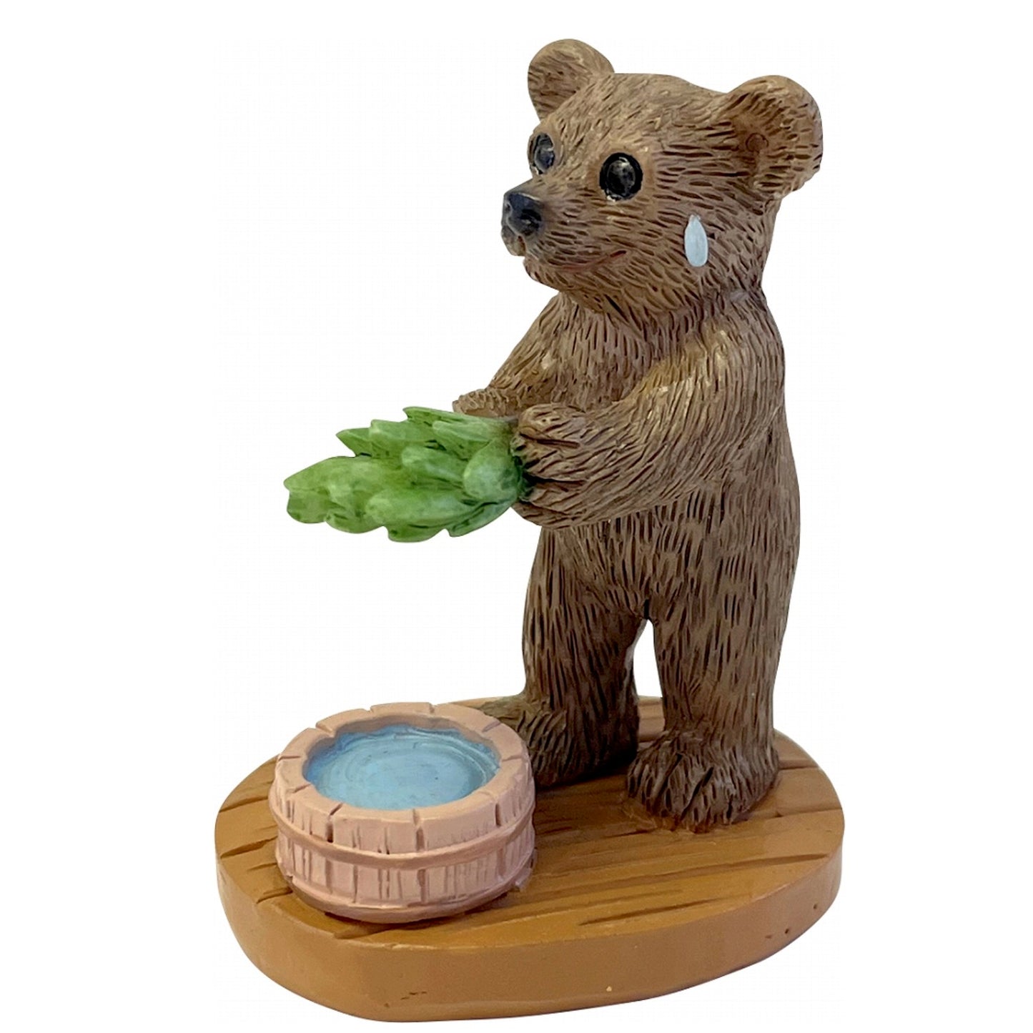 Copeau コポー サウナーに入るコポタロウ、コポミと熱波を送るくまちゃんの3体セット
